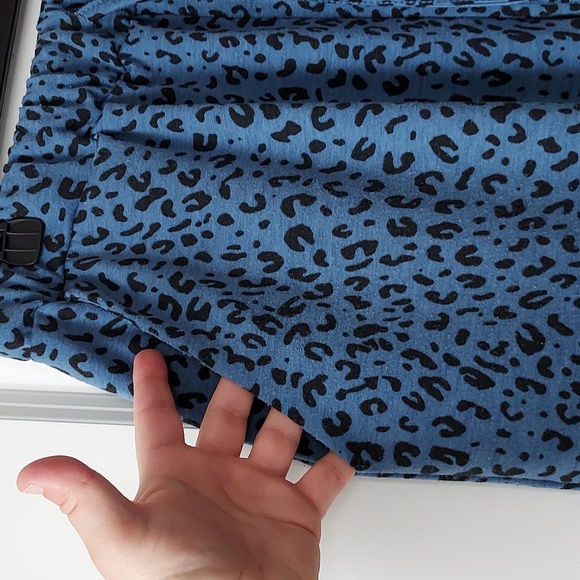 Sleepwear long blue black pants with pockets - Picture 2 of 10